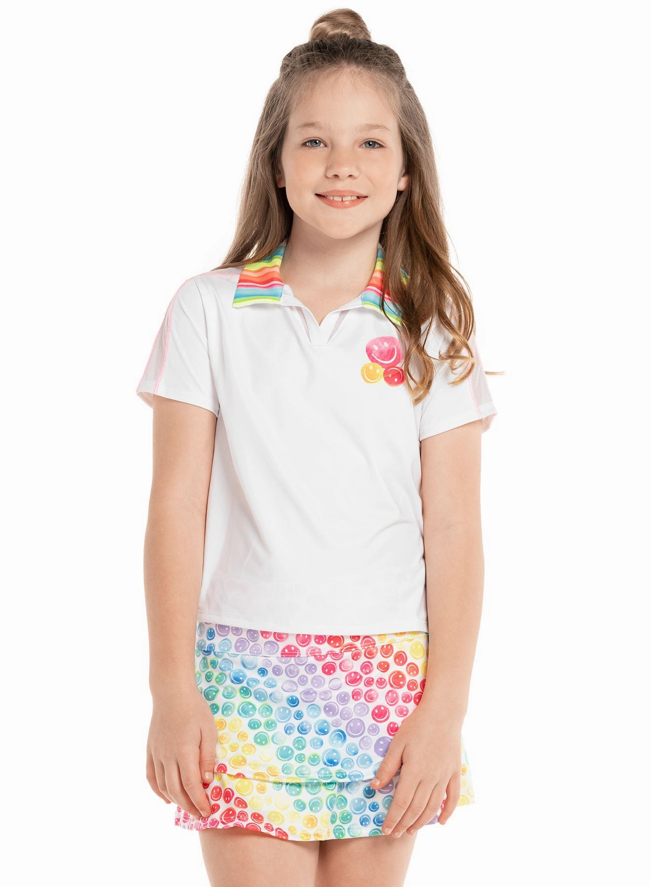 FlexibleSole Smile On Polo Short Sleeve