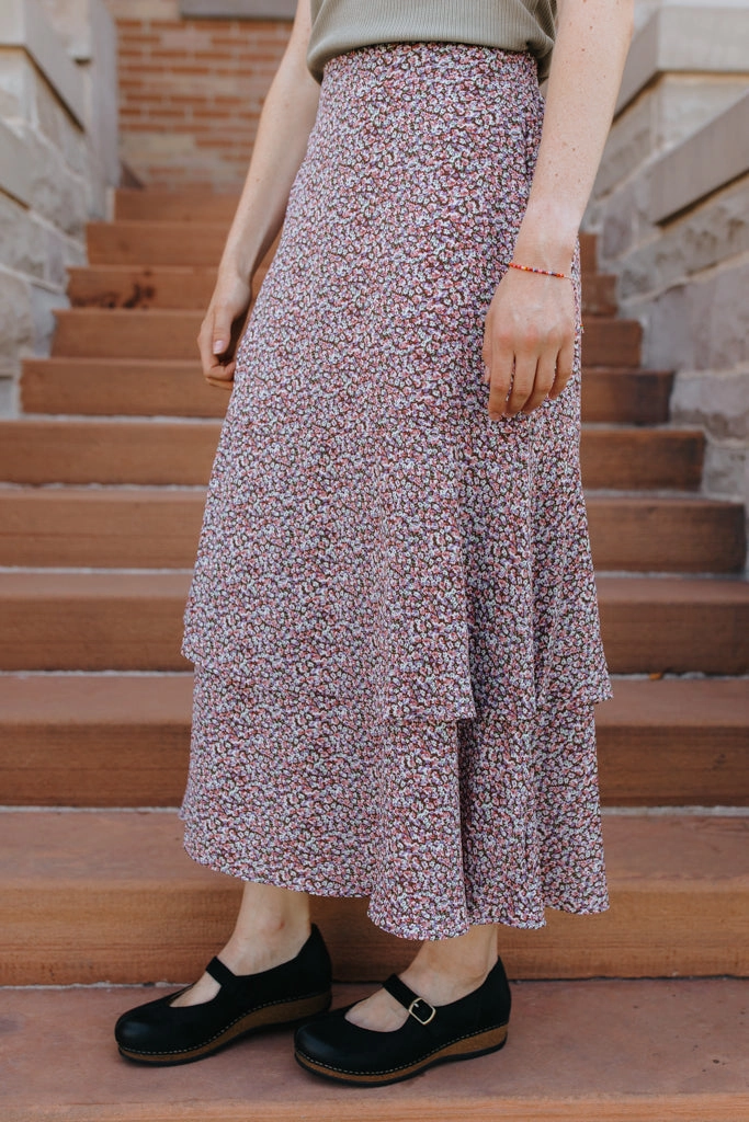 Rory Skirt Frayed Finish