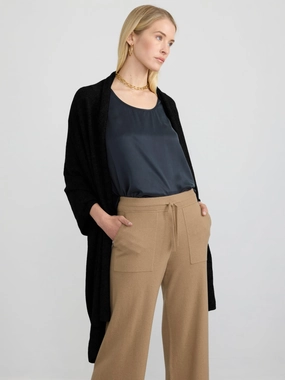 Reinforced Hem Stitching Heather Effect Finish TRAVEL WRAP