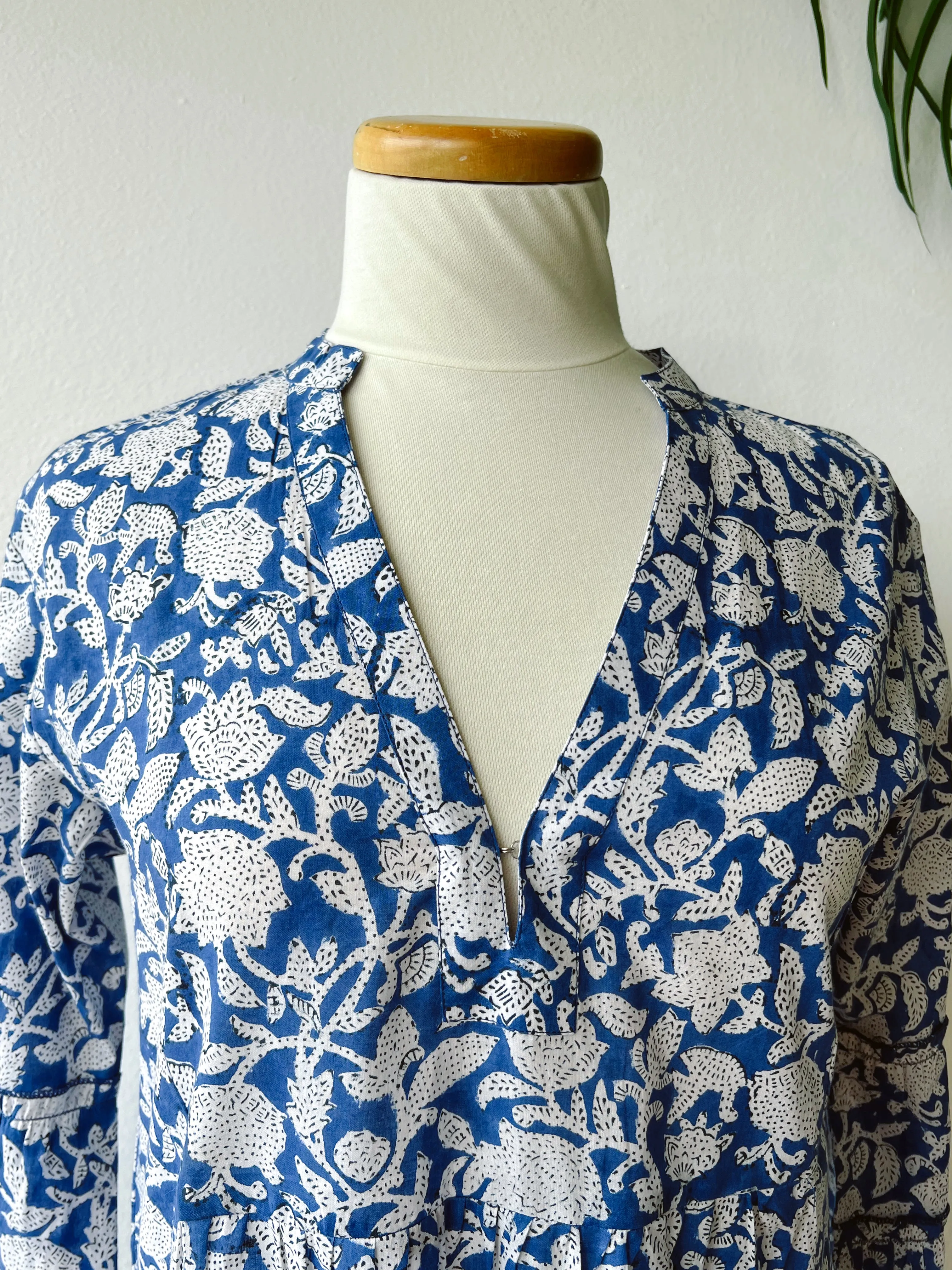 Rye Top Summer Sky Sporty Blouse Bold Patterns