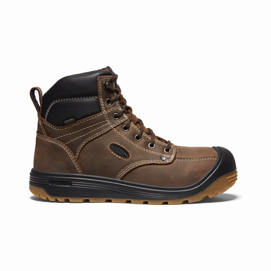 Men's Fort Wayne 6" Waterproof (Soft Toe)  |  Dark Earth/Gum Fashionable Utility