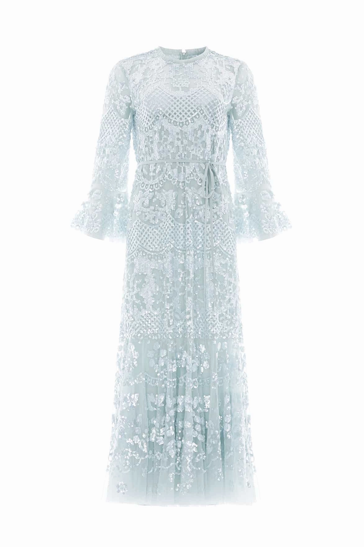 Vintage Style Snowdrop Ankle Gown