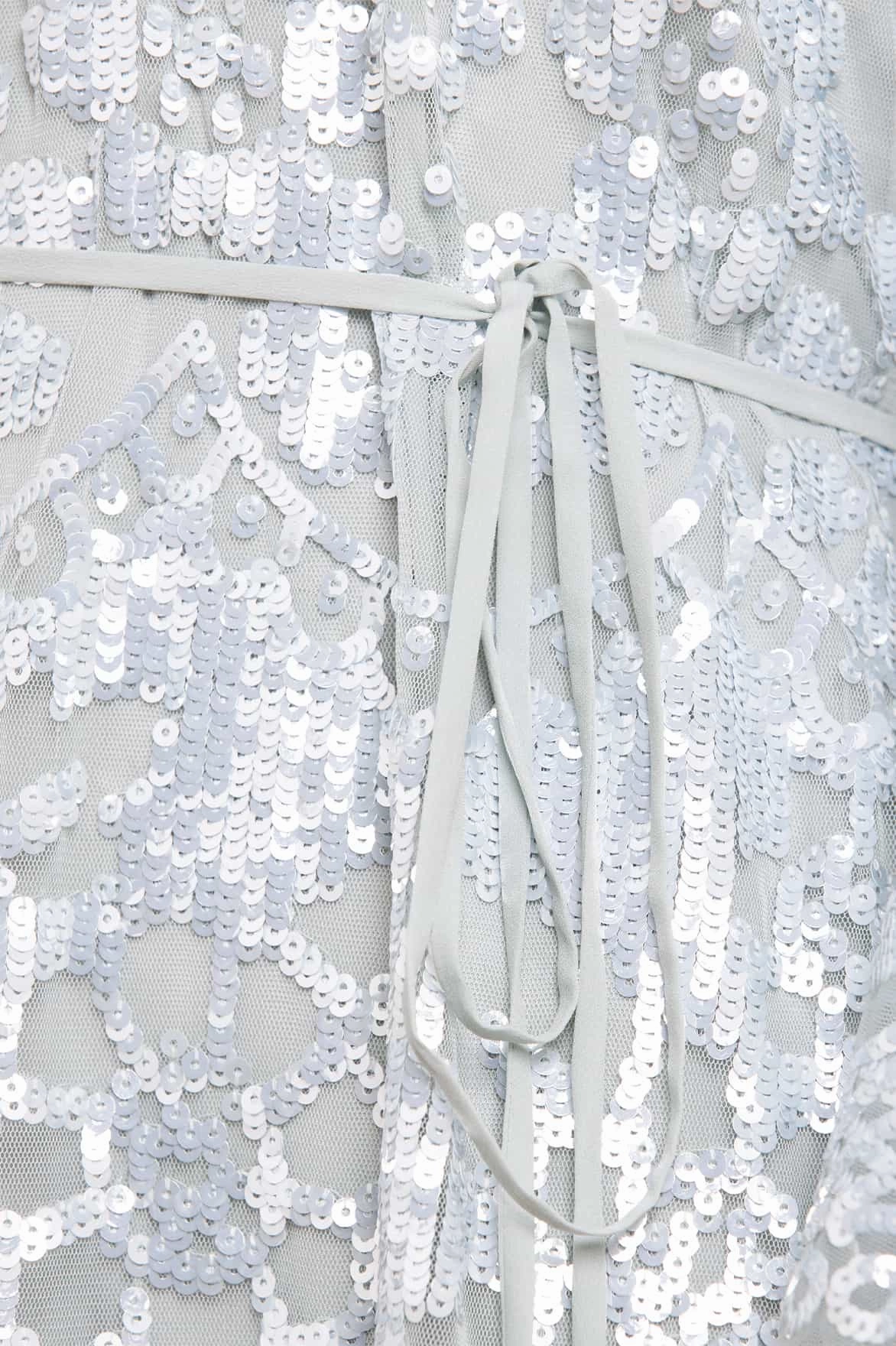 Simple Spirit Lightweight-Lining Snowdrop Mini Dress