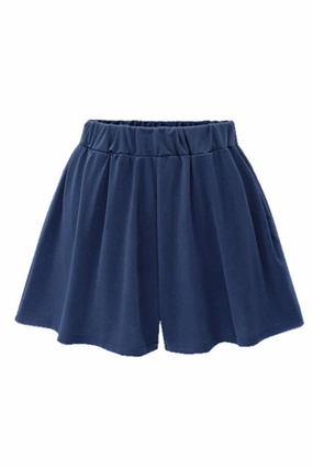 WASIT BANDING RUFFLED SHORTS Tear Resistant