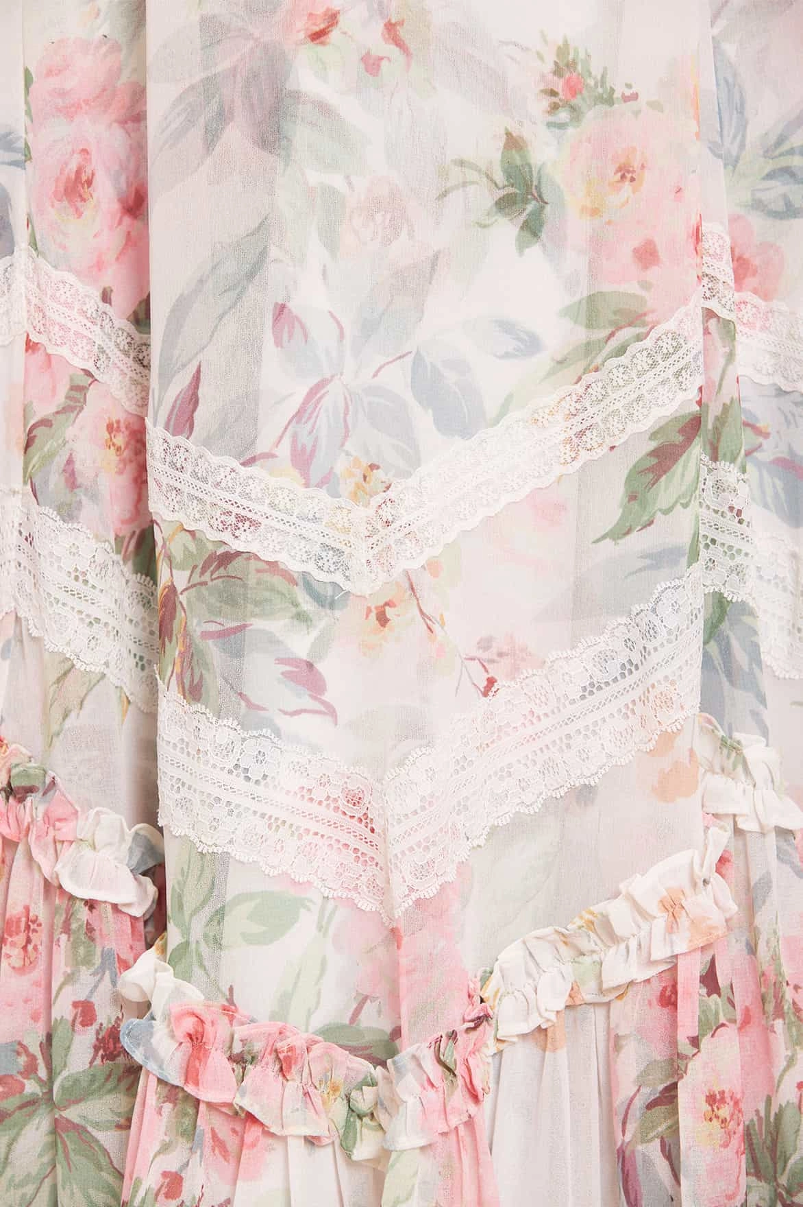 Paradise Garden Sonata Georgette Micro Mini Dress Art Soul