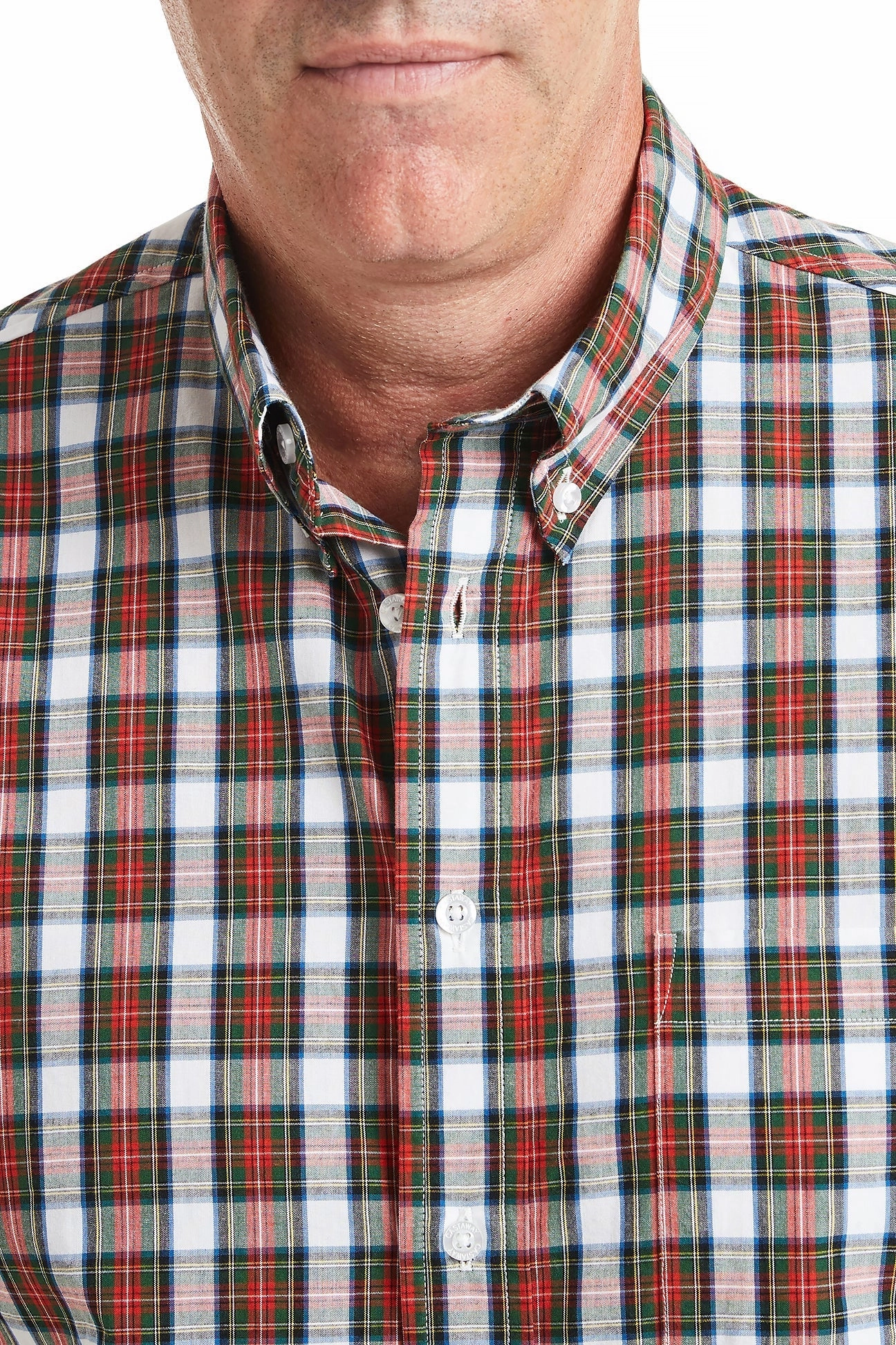 Chase Shirt Dress Stewart Tartan Quick Dry Tech