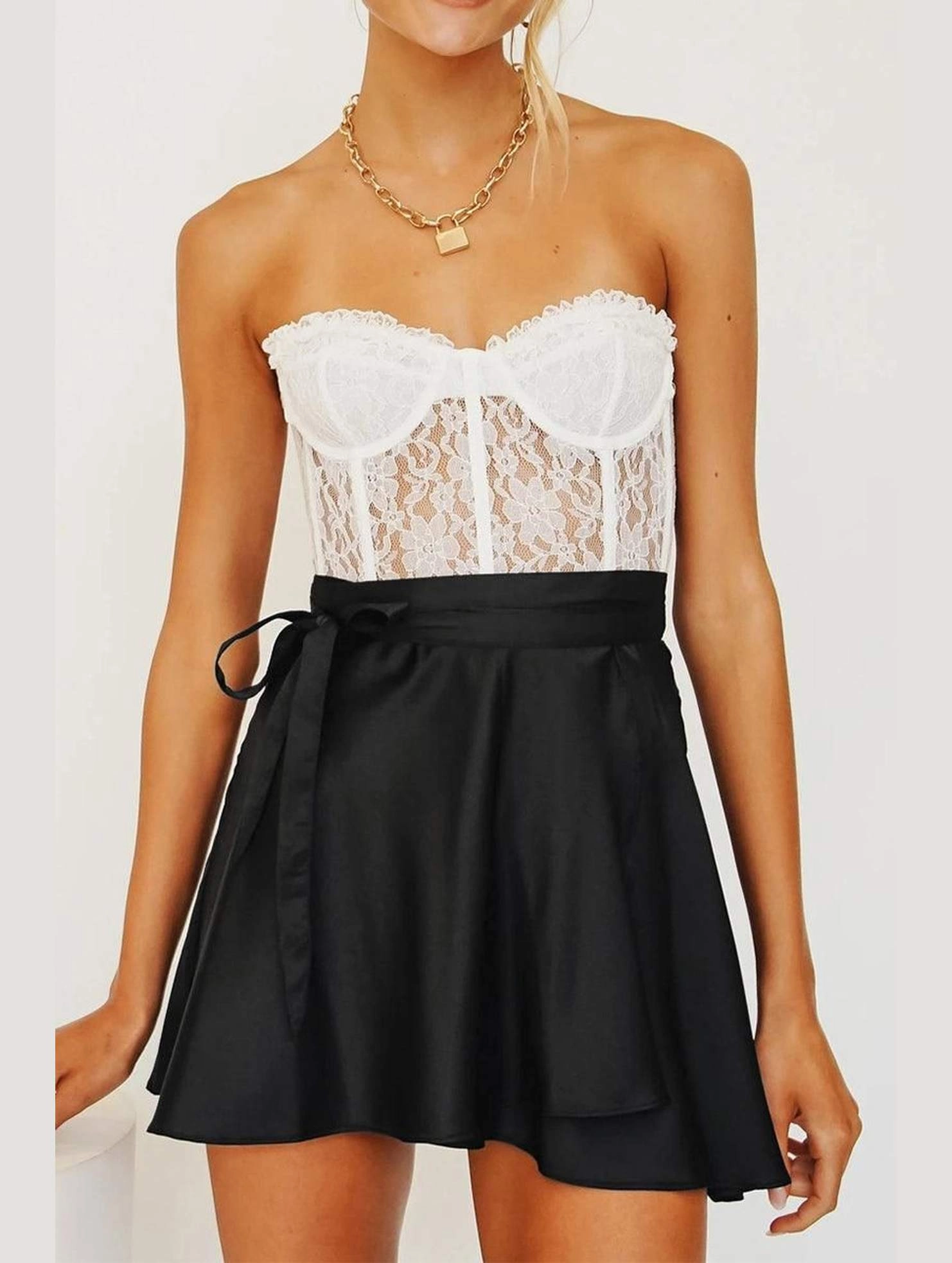 Comfort-First SOLID COLOR HIGH WAISTED CHIFFON SHORT SKIRT