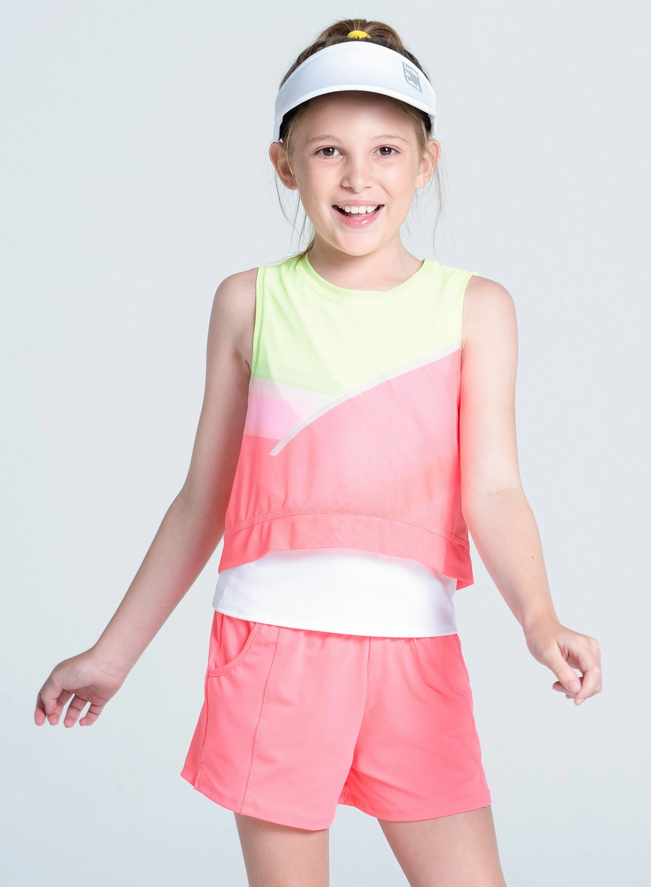 High Density Knit DoubleStitchedHem Spin Around Tank