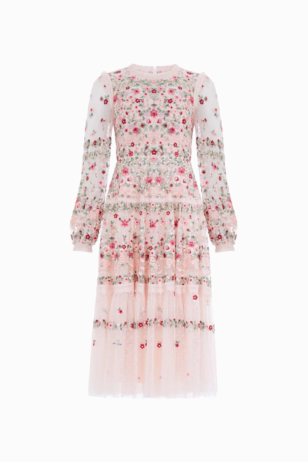 Ribbon Bouquet Midaxi Dress Free Step