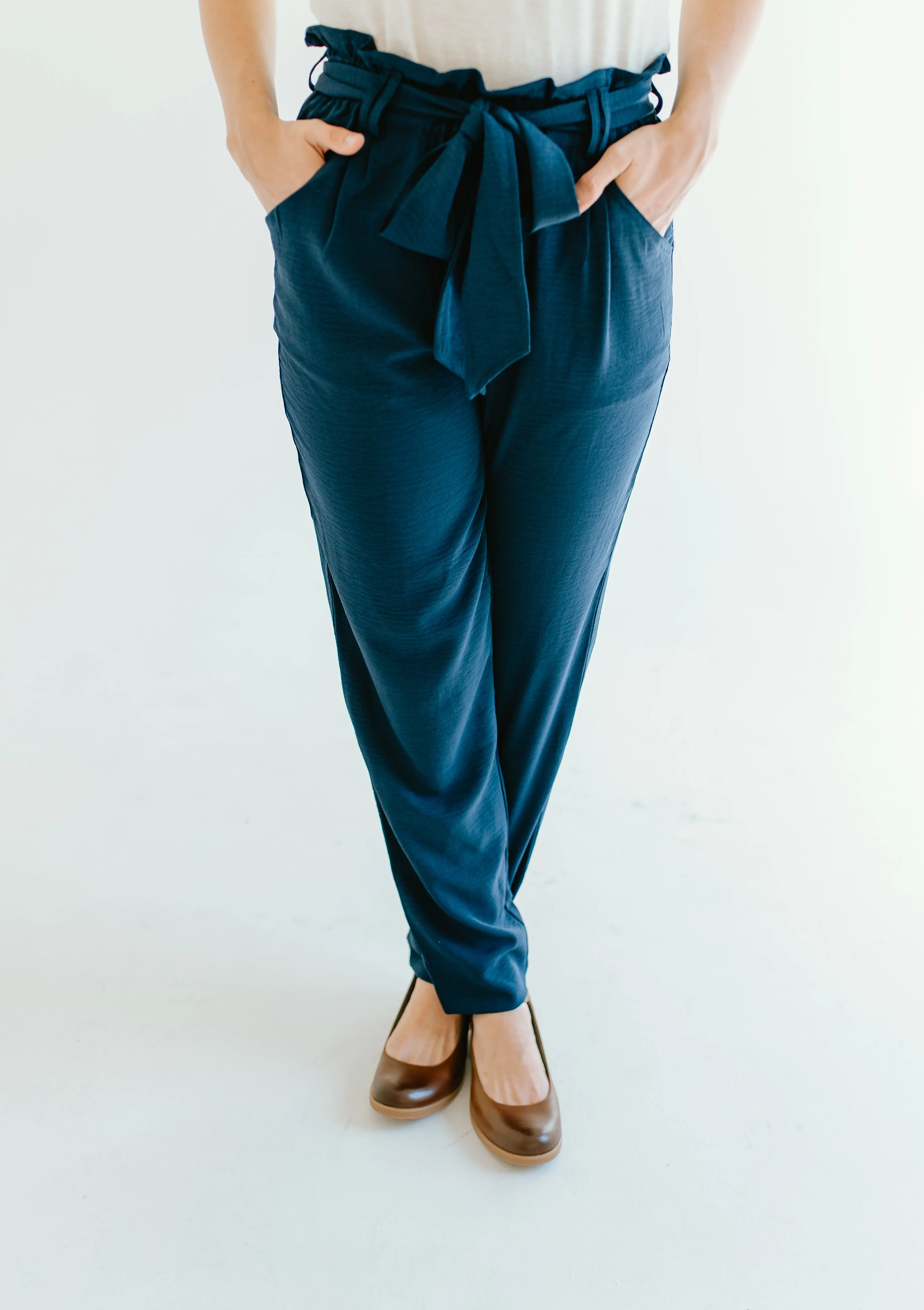 Felicia Light Pants Double Stitched Seams