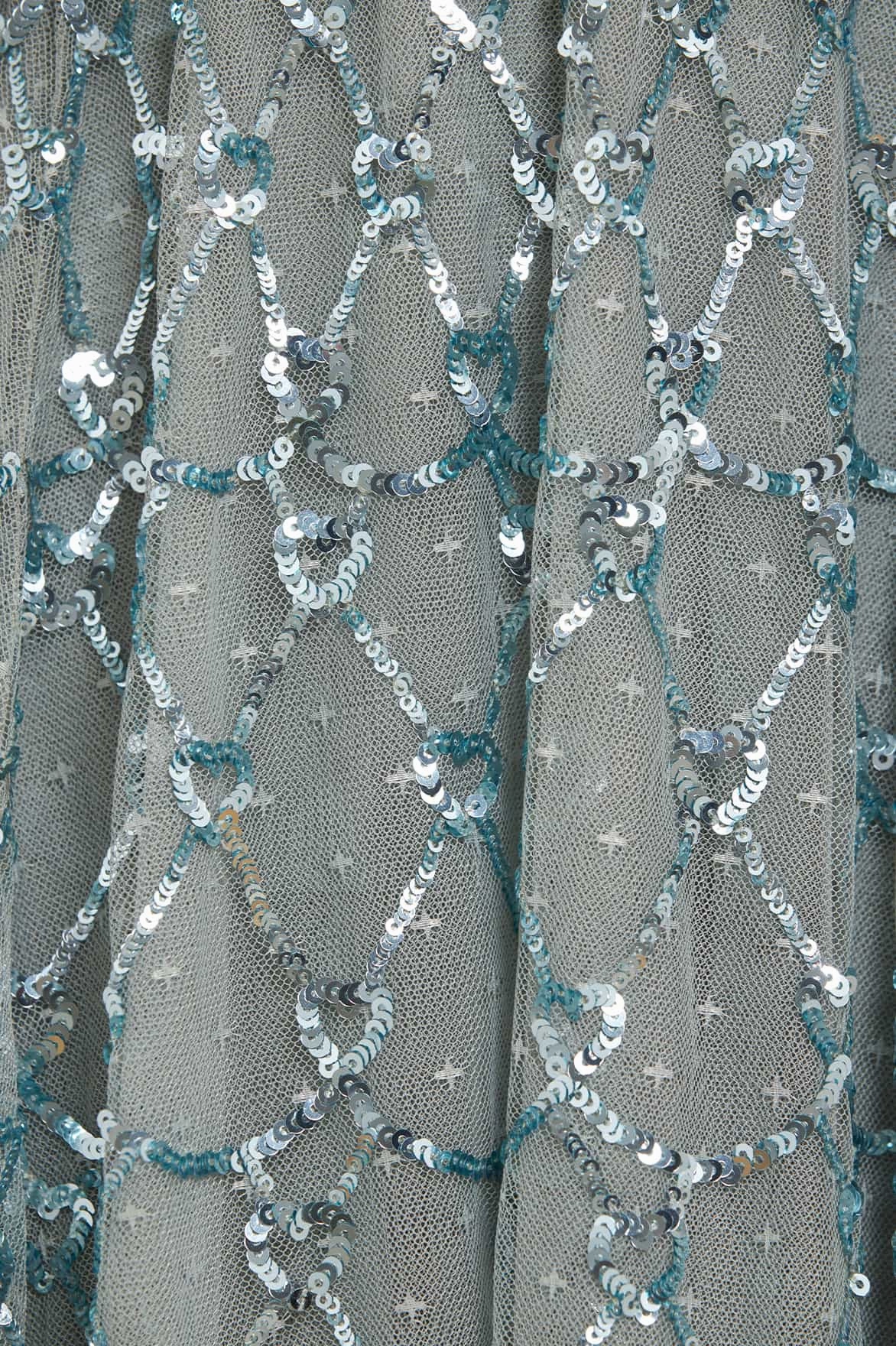 Mood Focused Heart Lattice Micro Mini Dress