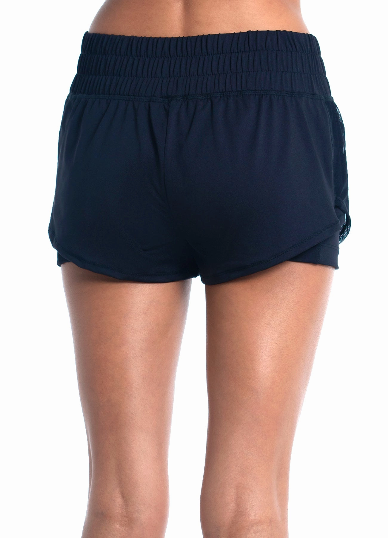 Sporty Vibe Short NonScratchyLining Contrast Stitching