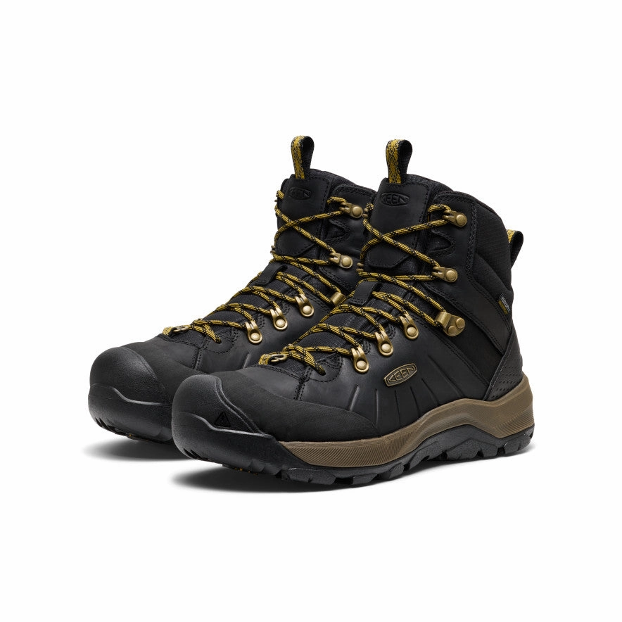 Men's Revel IV Polar Waterproof Boot  |  Black/Lemon Curry AntiOdor Fall Ready