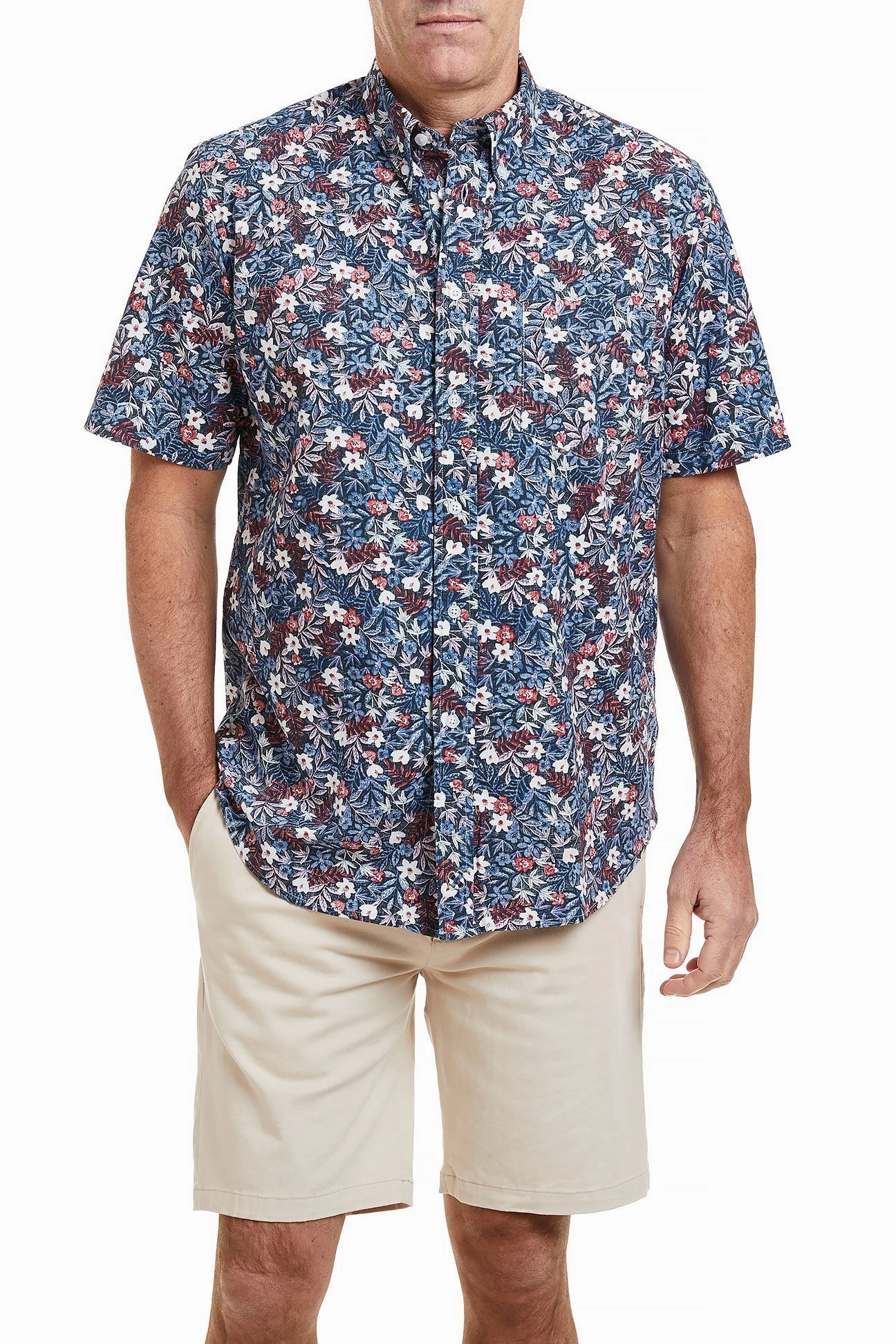 Chase Short Short Sleeve Orion Print TailoredCut Thermal Regulation System