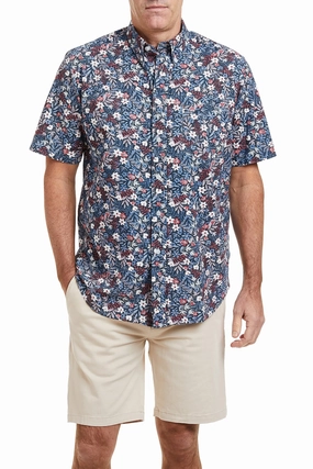 Chase Short Short Sleeve Orion Print Adaptive Temperature Control Structured Shoulder