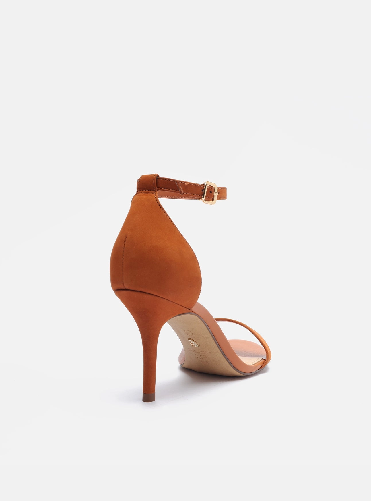 Travel-Ready Shoes Isabelli Leather Stiletto Sandal