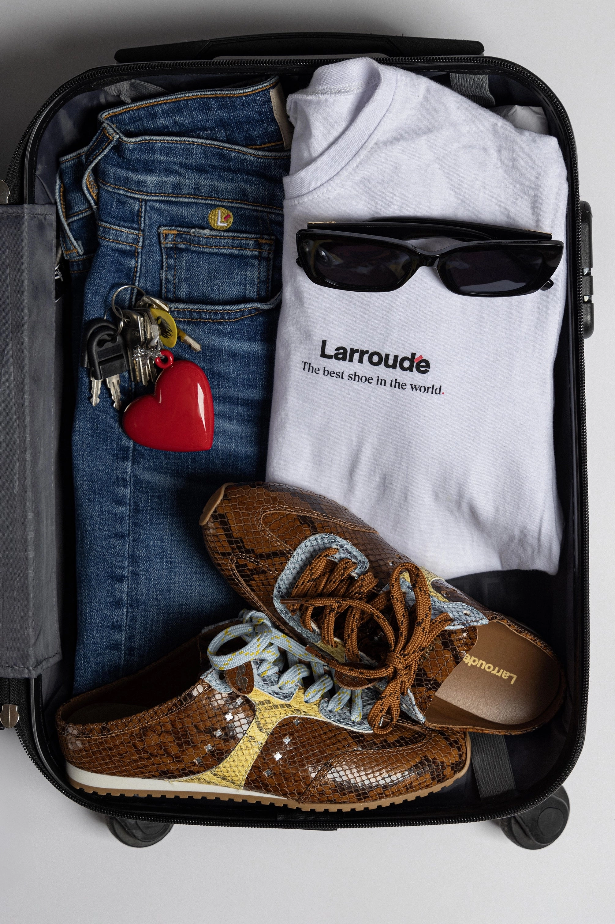 Stella Mule In Python Printed Leather Slip Resistant