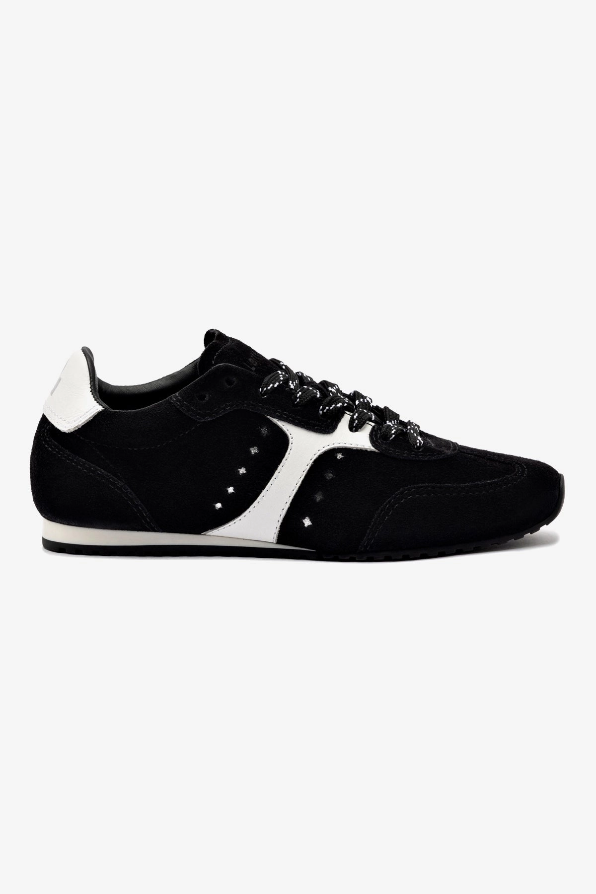 Fit Quick Pack Stella Sneaker In Black Suede