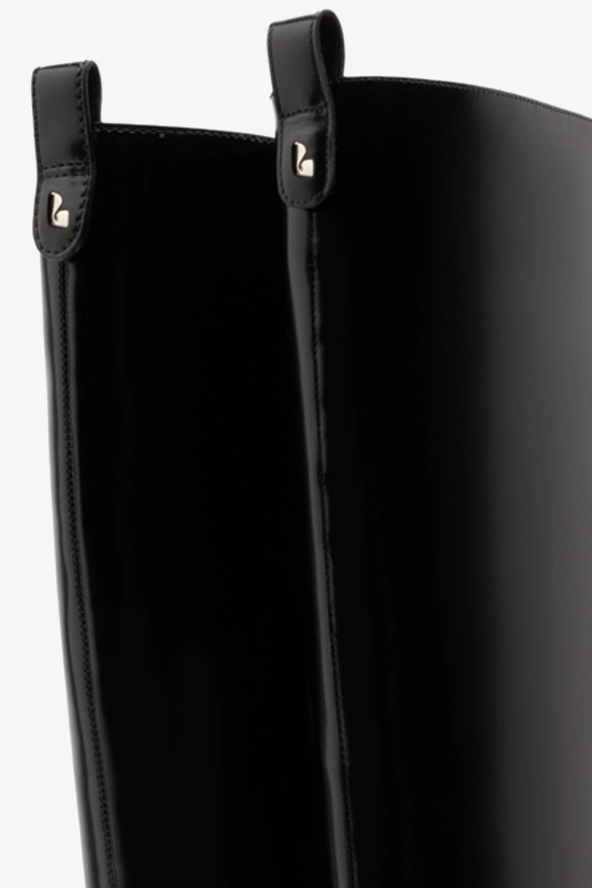 Cliff Edge Wardrobe Base Florencia Boot In Black Box Leather