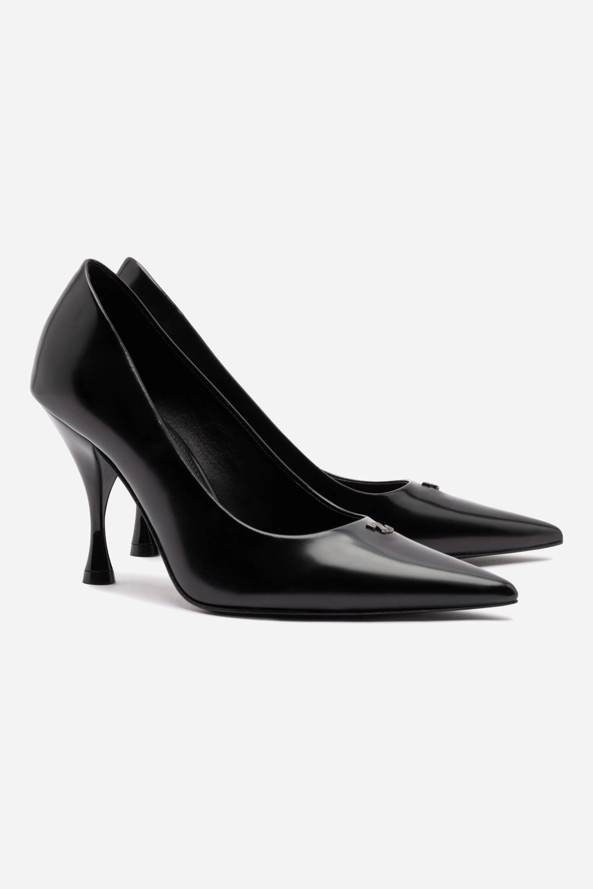 Daily Walk Stone Pump In Black Box Leather