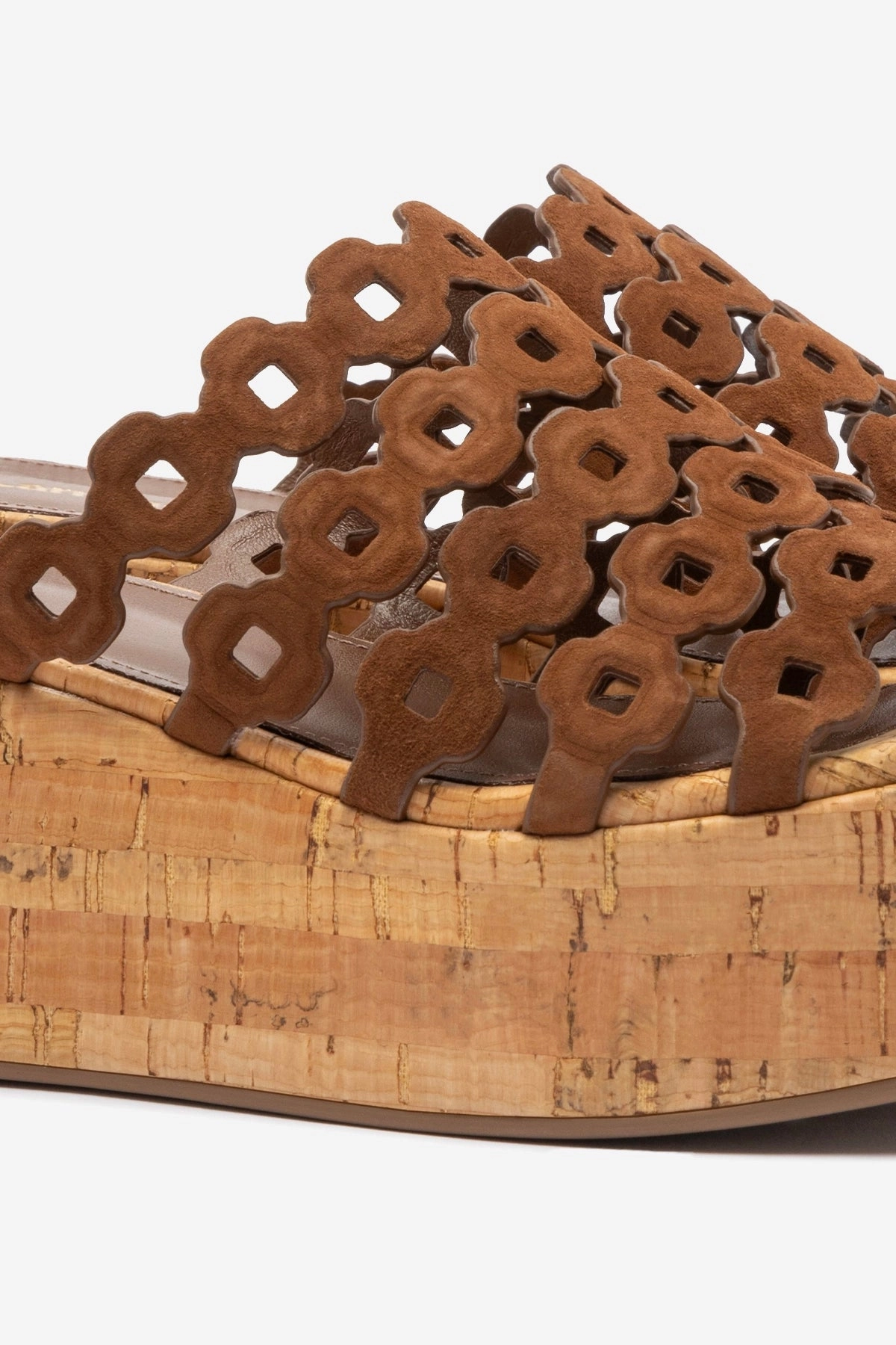 Eco Friendly Minimalist Fans Road grip Charli Mule In Burnt Umber Suede