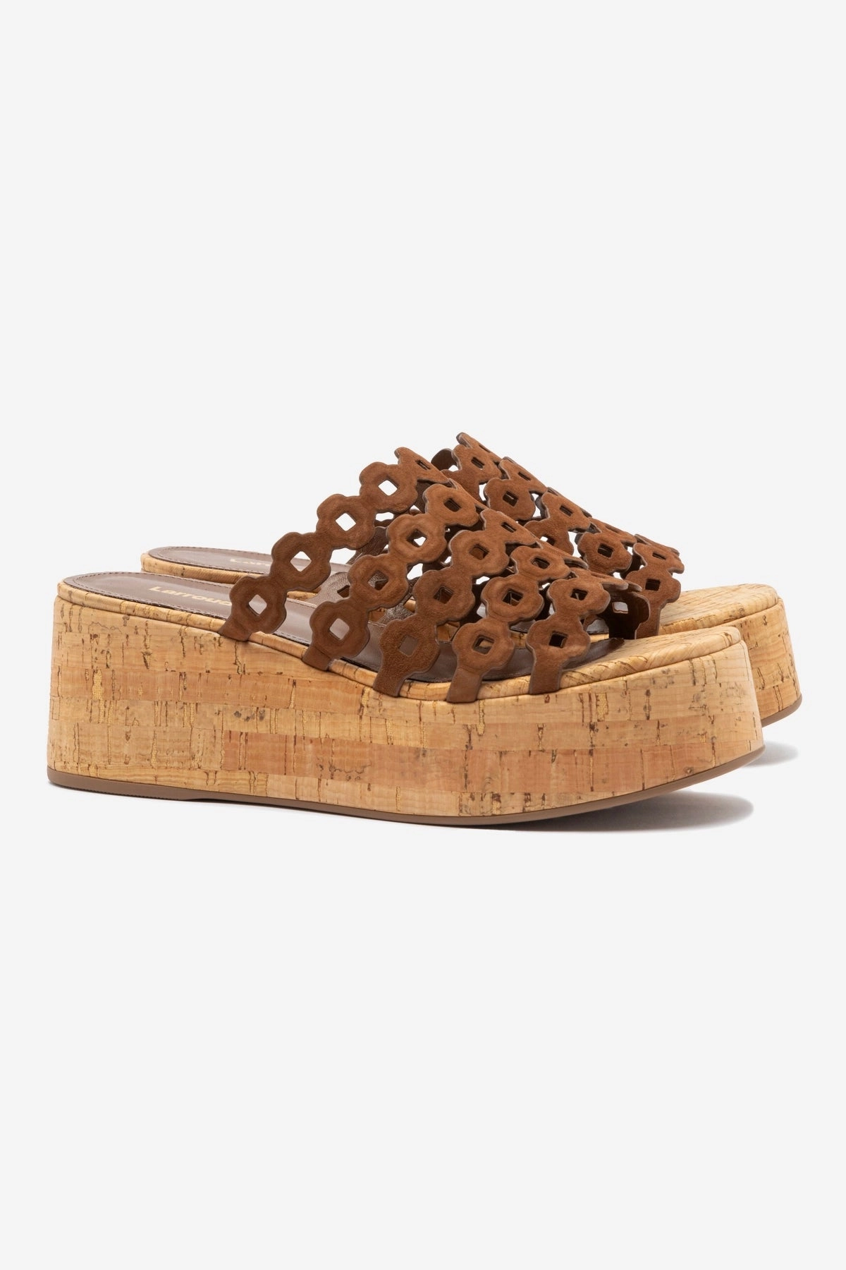 Charli Mule In Burnt Umber Suede Rolling Motion Design Game Ready