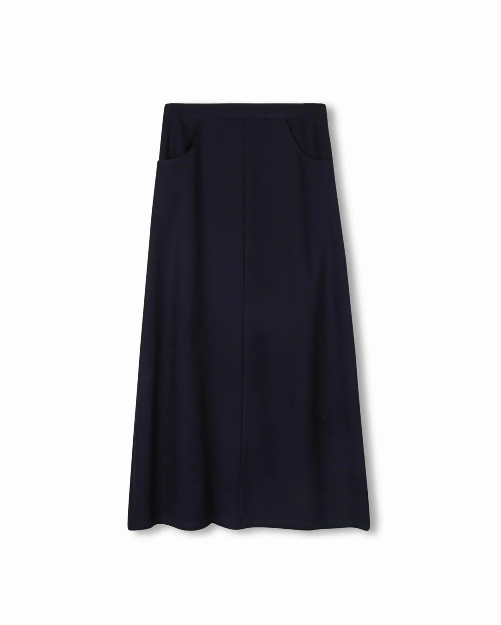 Story Navy Booker Skirt W-20239 Hip Skimming