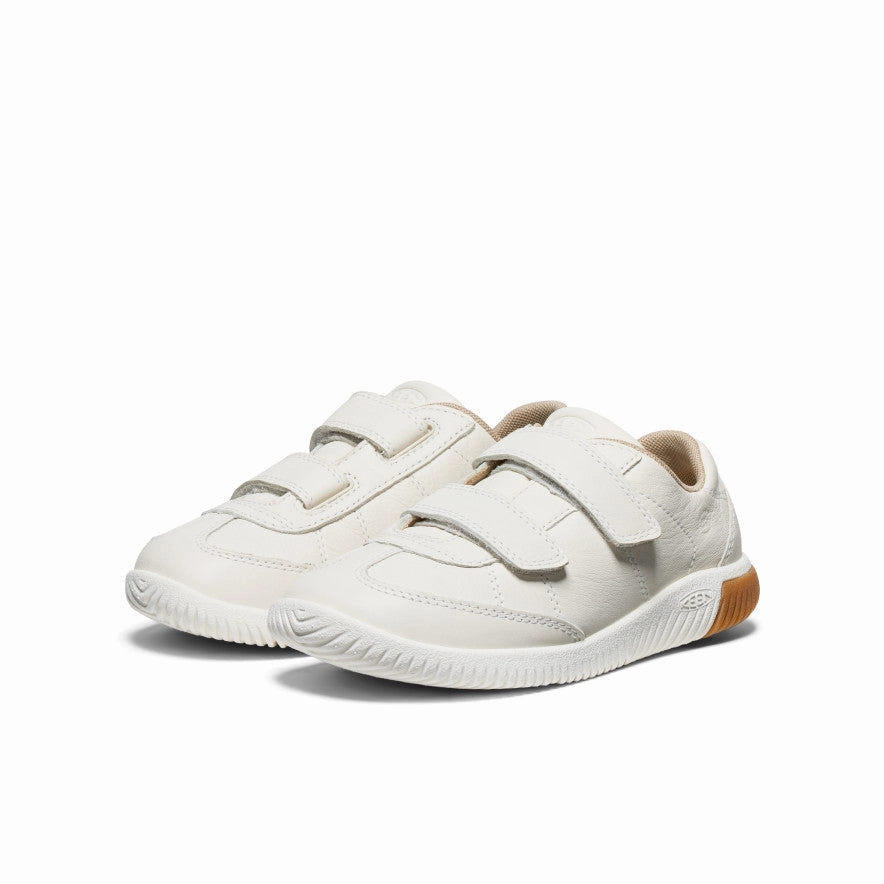 Compression Molded Big Kids' KNX T-Toe Sneaker  |  Star White/Star White