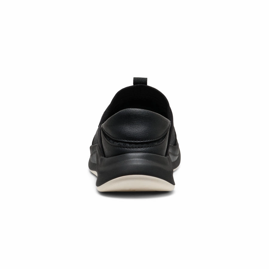 Women's Whyser Slip-On  |  Black Slip Walk Shoes