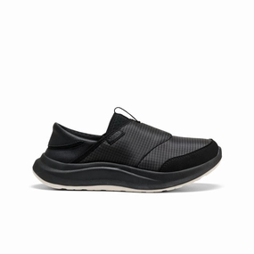Women's Whyser Slip-On  |  Black Smooth Steps
