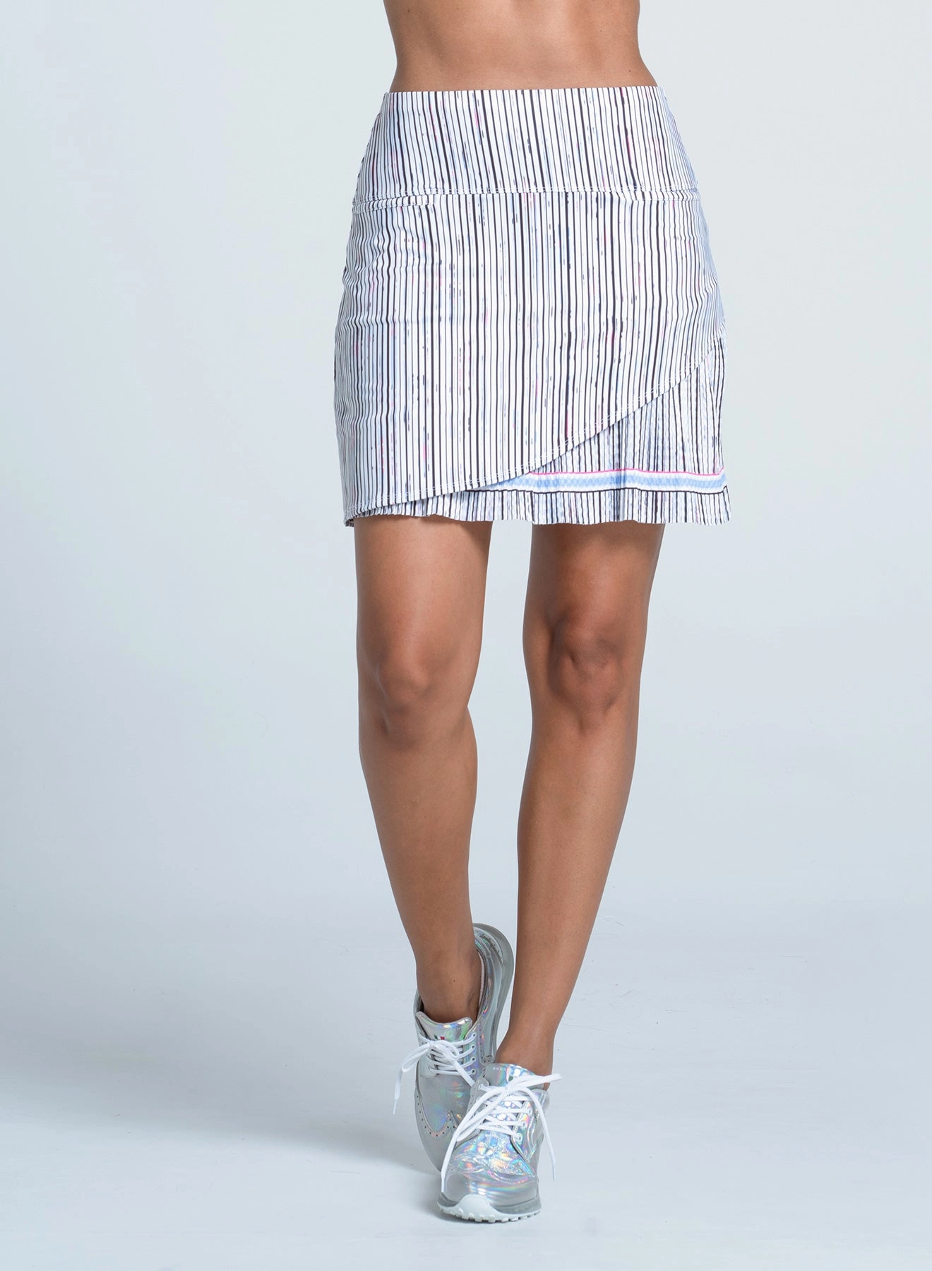 Peek A Blue Skort 17.5" Versatile Layering Piece FadeResistant Finish