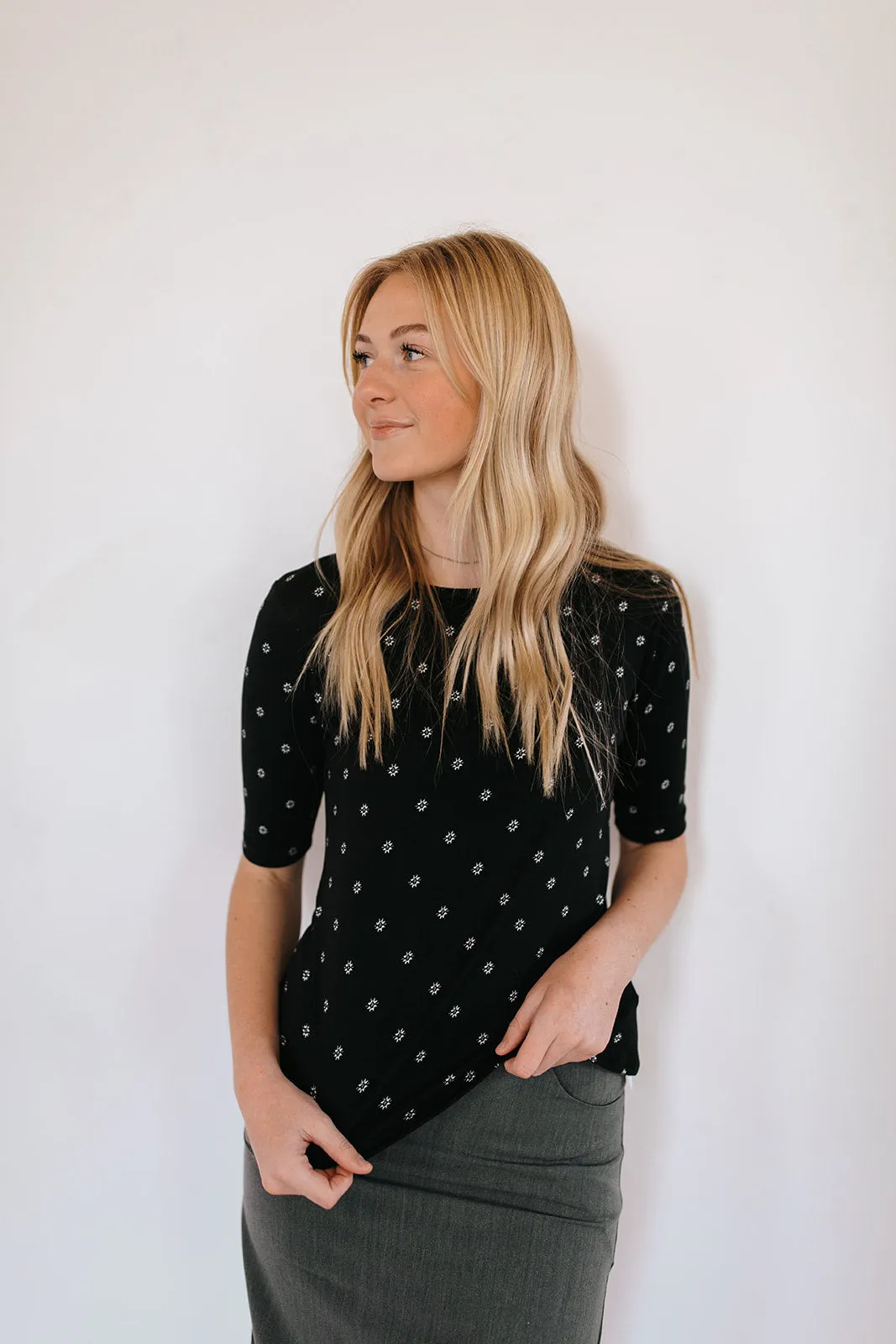 TwillWeave Subtle Texture Weave Lilly Shirt