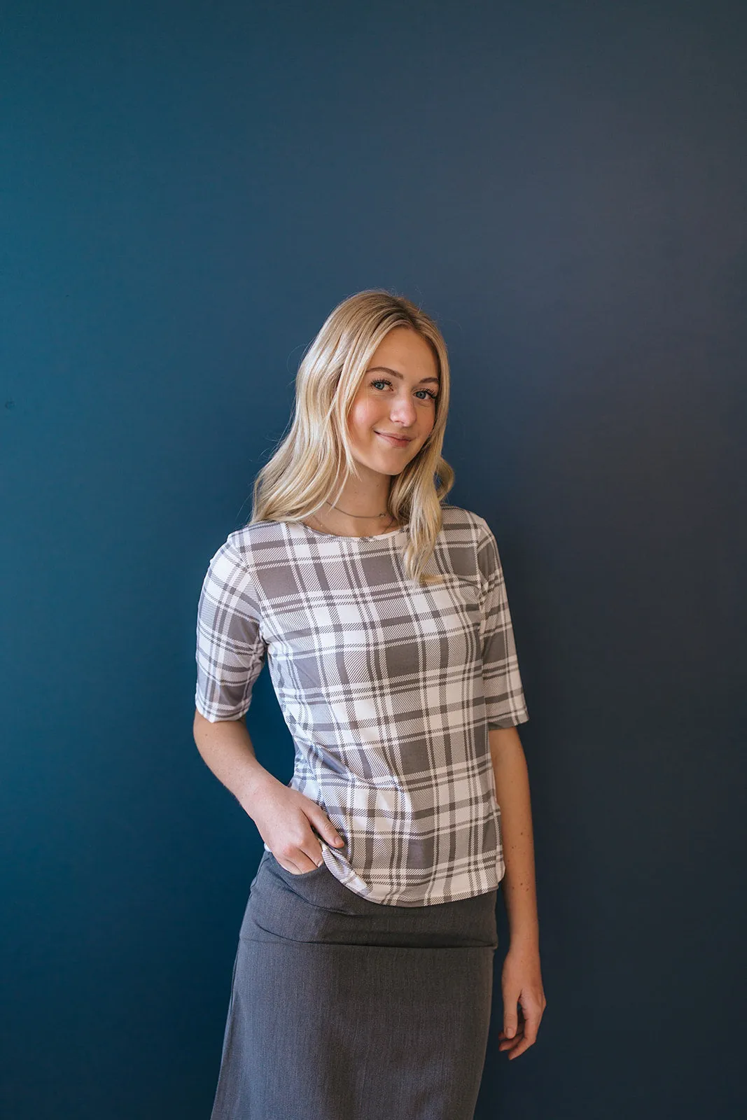 Bonded Seam Tape Minimalist Cuff Lilly Shirt