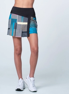 Stripe It Up Skort Comfortable Design