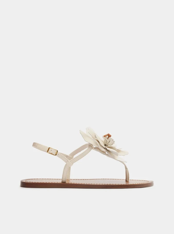 Daisy Leather Flat packable