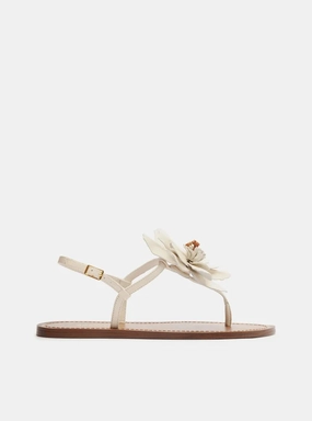 Daisy Leather Flat packable