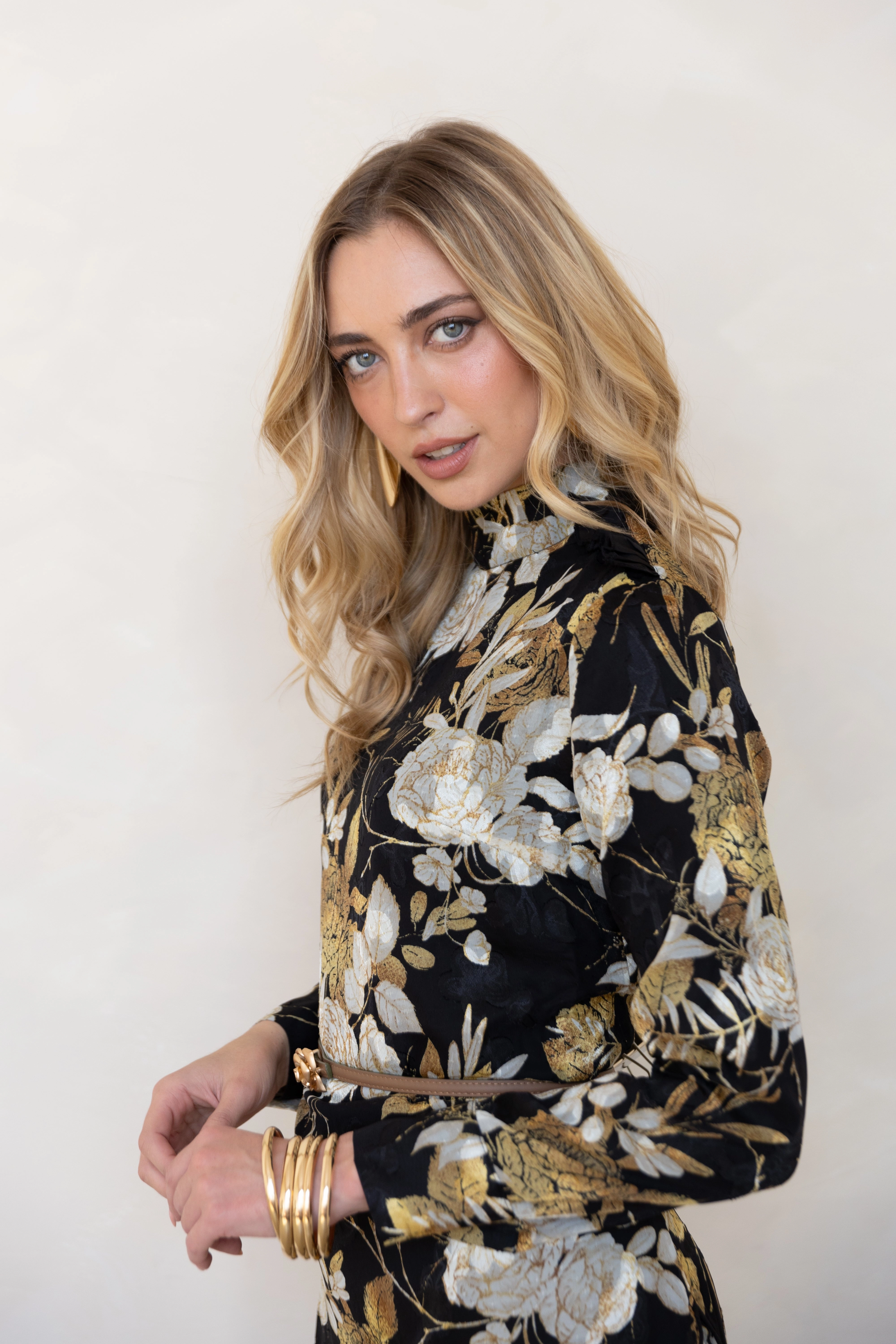 Jillian Floral Dress Skin Touch Light and Breezy