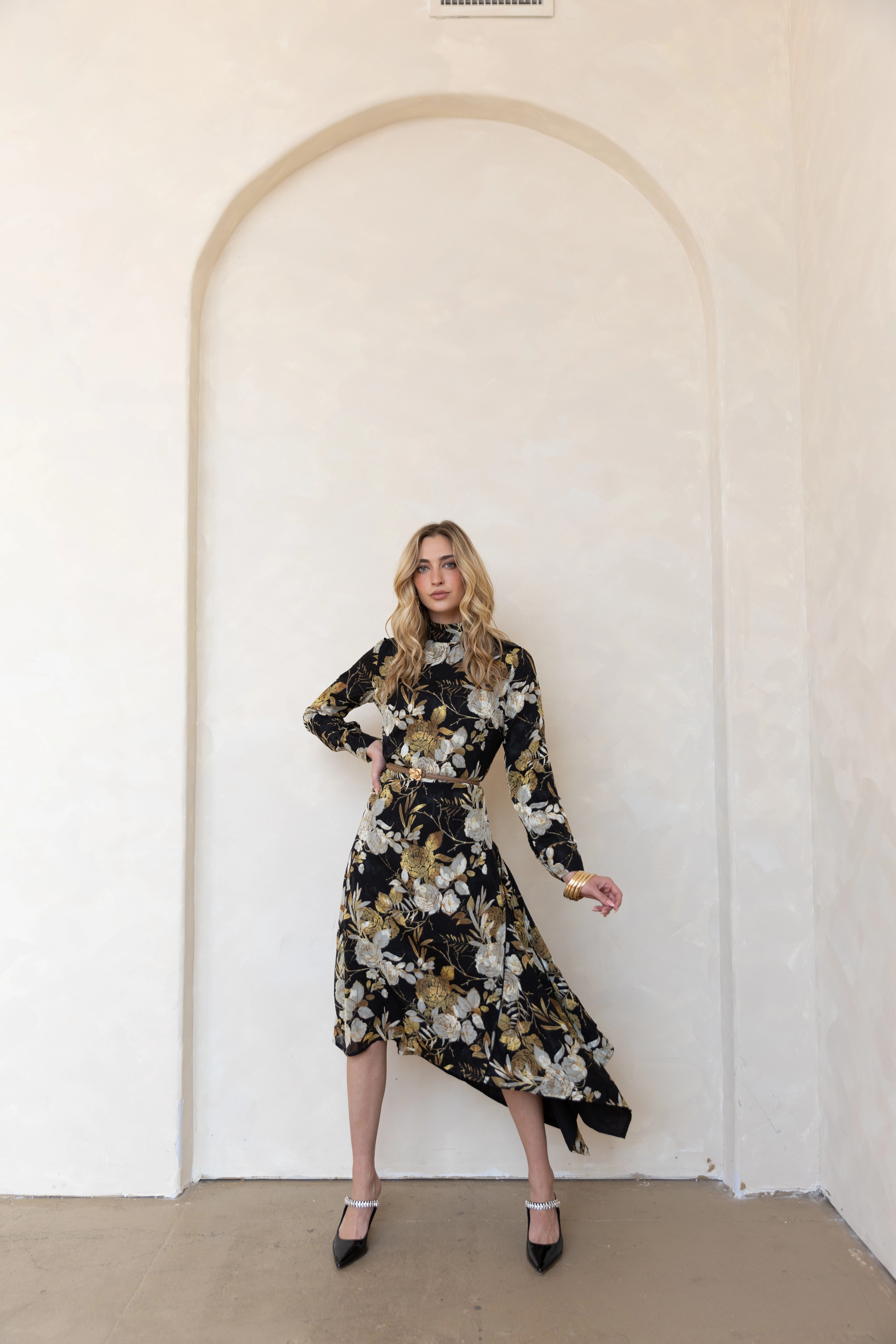 Jillian Floral Dress Bold Movement
