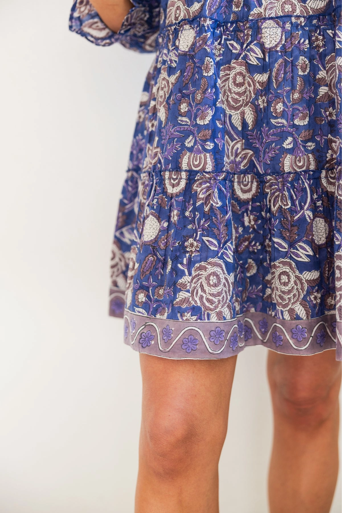 Flowy casual dress Dover Dress Purple Passion