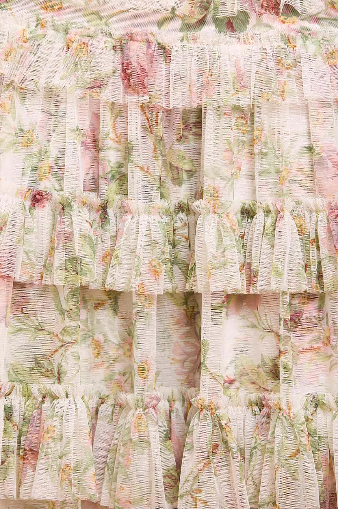 Colette's Rose Short Sleeve Ankle Gown Noble Aura