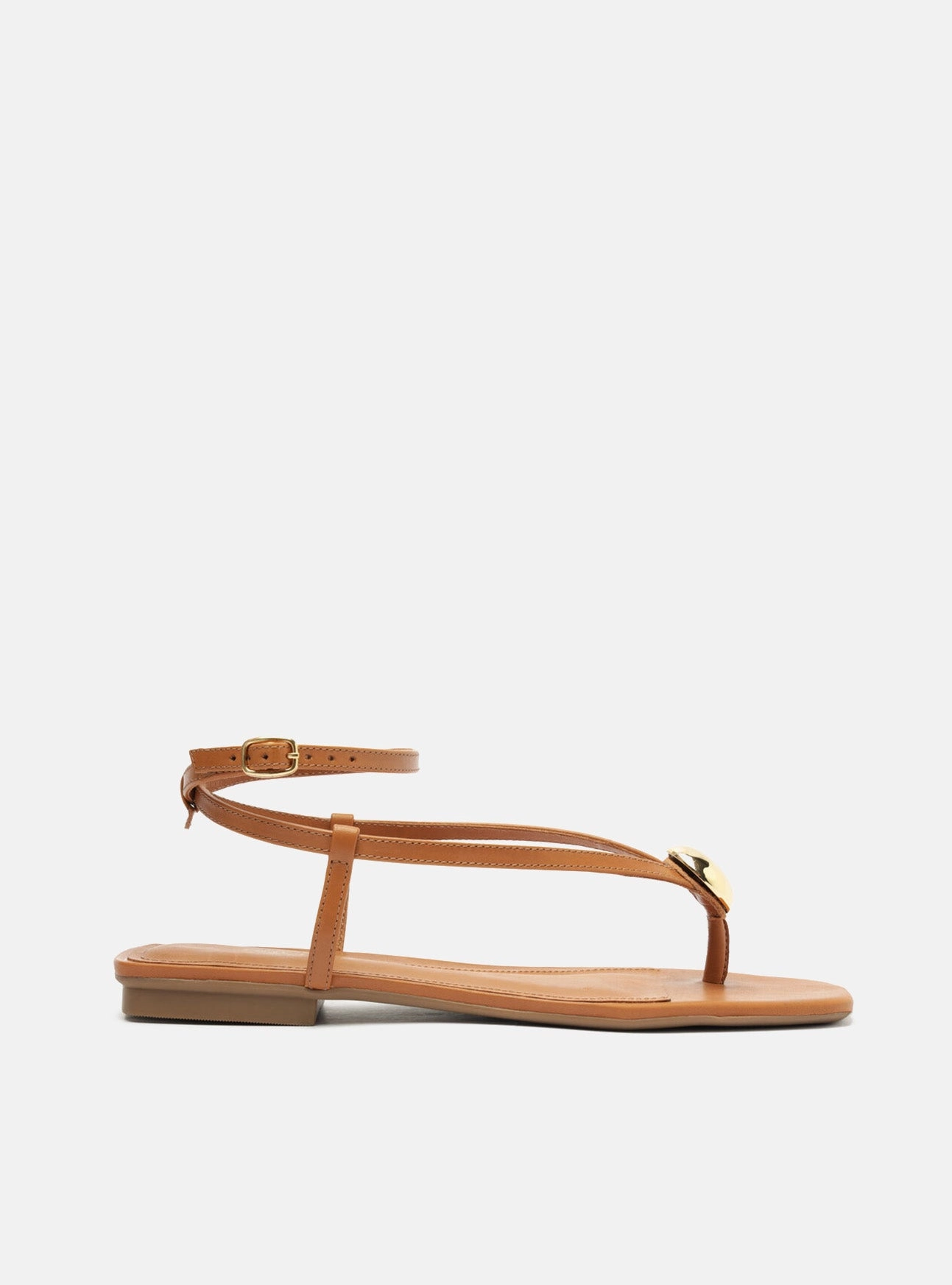 Vacation Mode Zuri Leather Flat