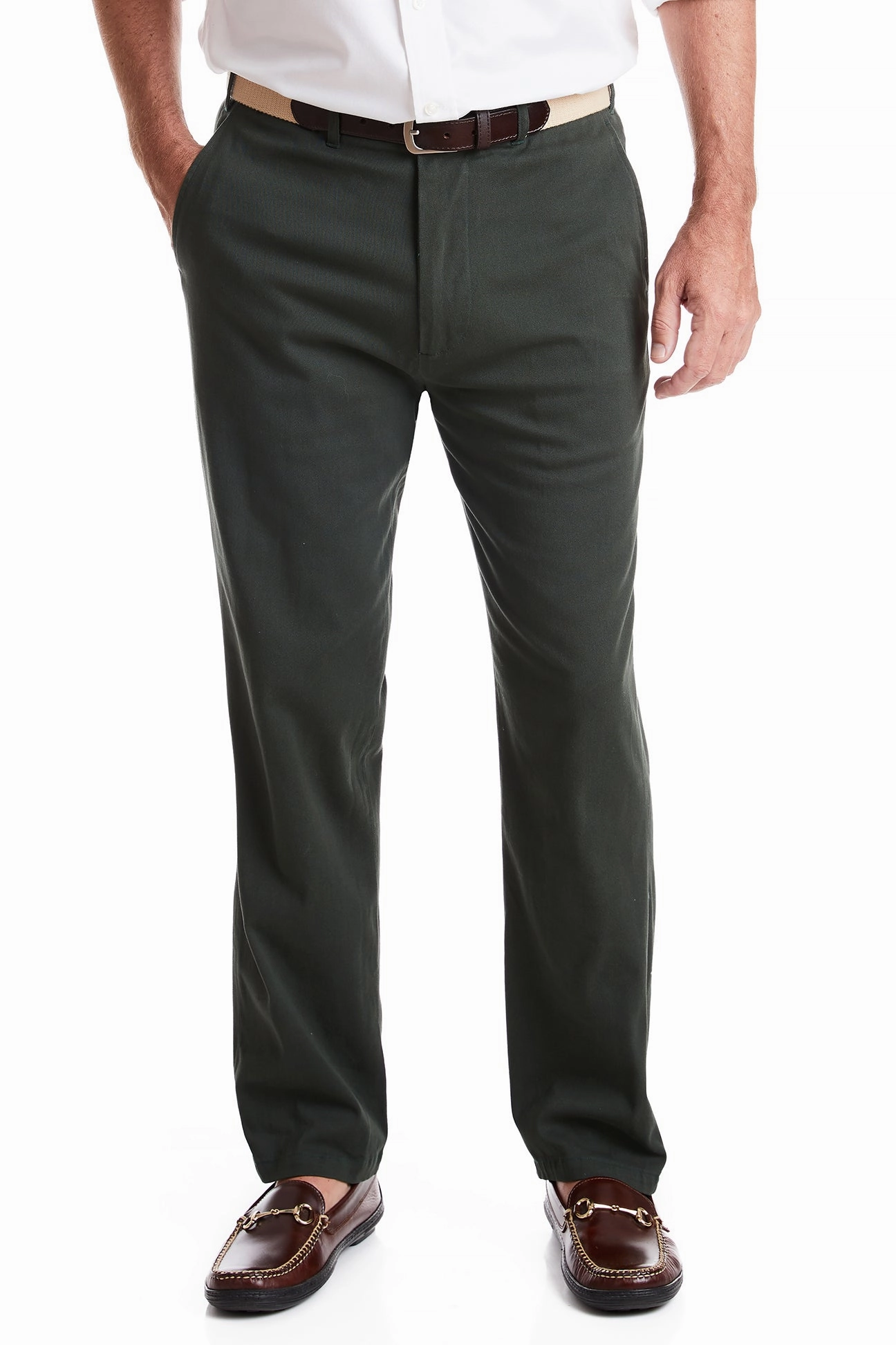Stretchable Fabric Harbor Pant Stretch Twill Charcoal