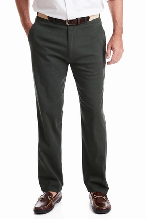 Essential Waist Harbor Pant Stretch Twill Charcoal