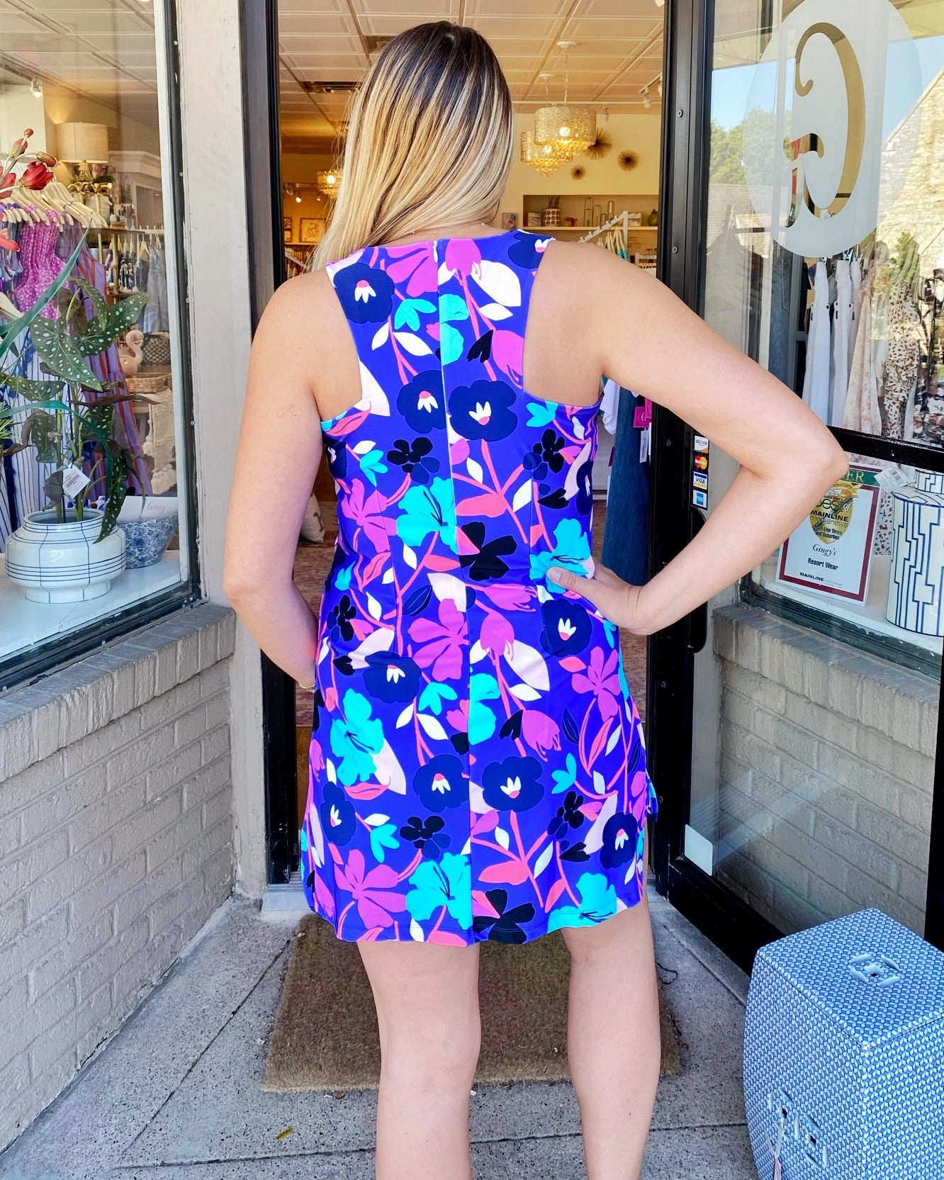 Summer Skort Dress Jungle Flower Timeless Line Fashion-Forward Fit