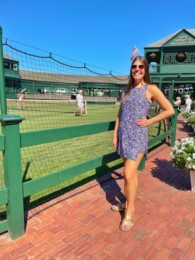 Stylish Feel Summer Skort Dress Scaevola Orchid/Black