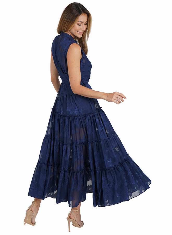Breathable Feel Quick Glam Sophie Dress Navy