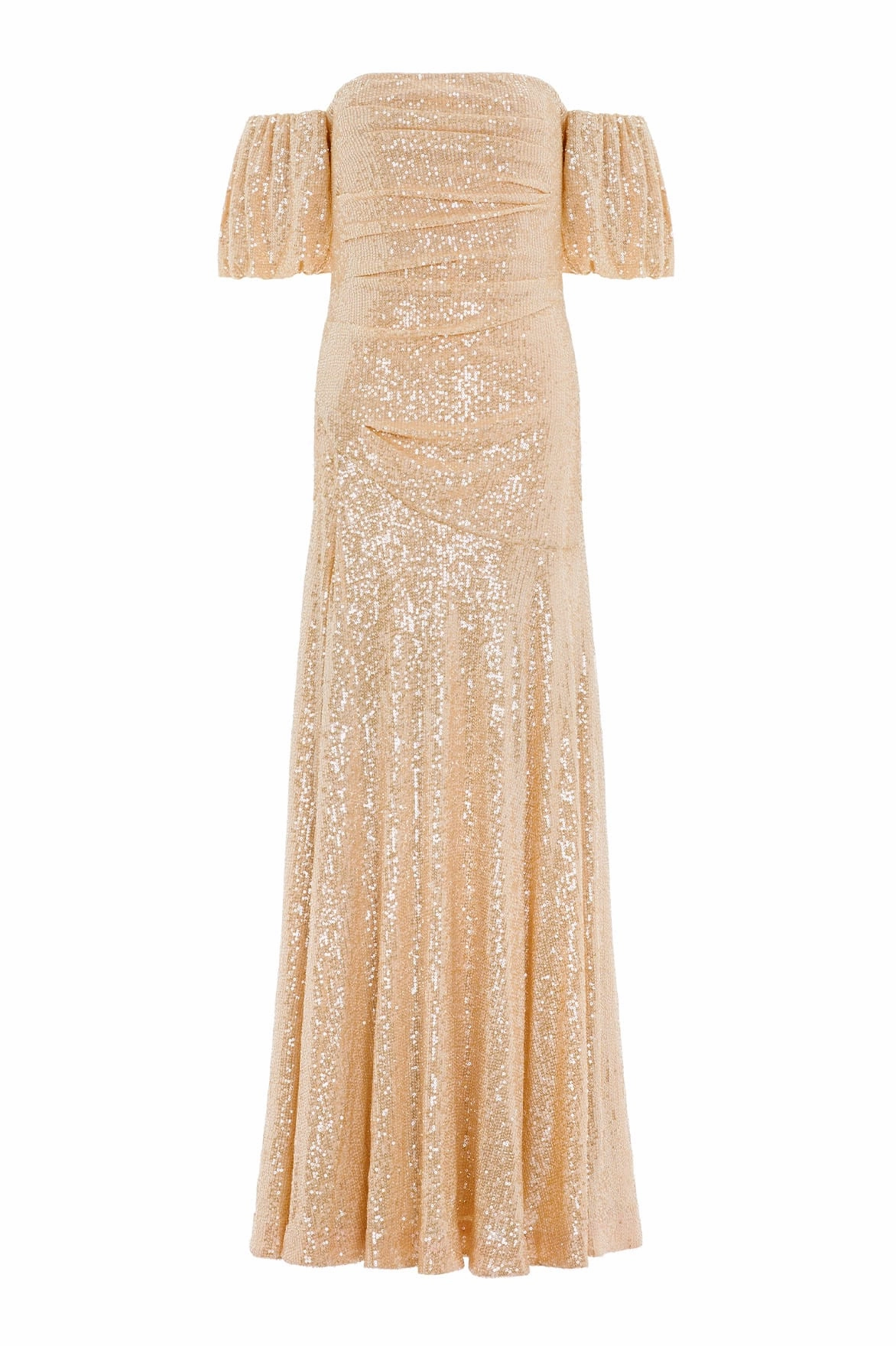 Sunbeam Valentina Off-Shoulder Gown MoistureWickingTechnology Comfort Look