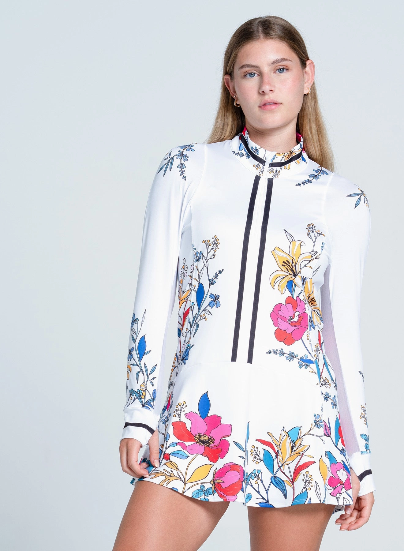 Lucky Bloom Dress Light material