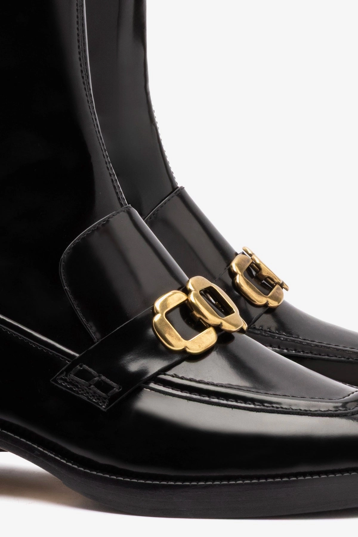 Week Easy Harrington Boot In Black Box Leather