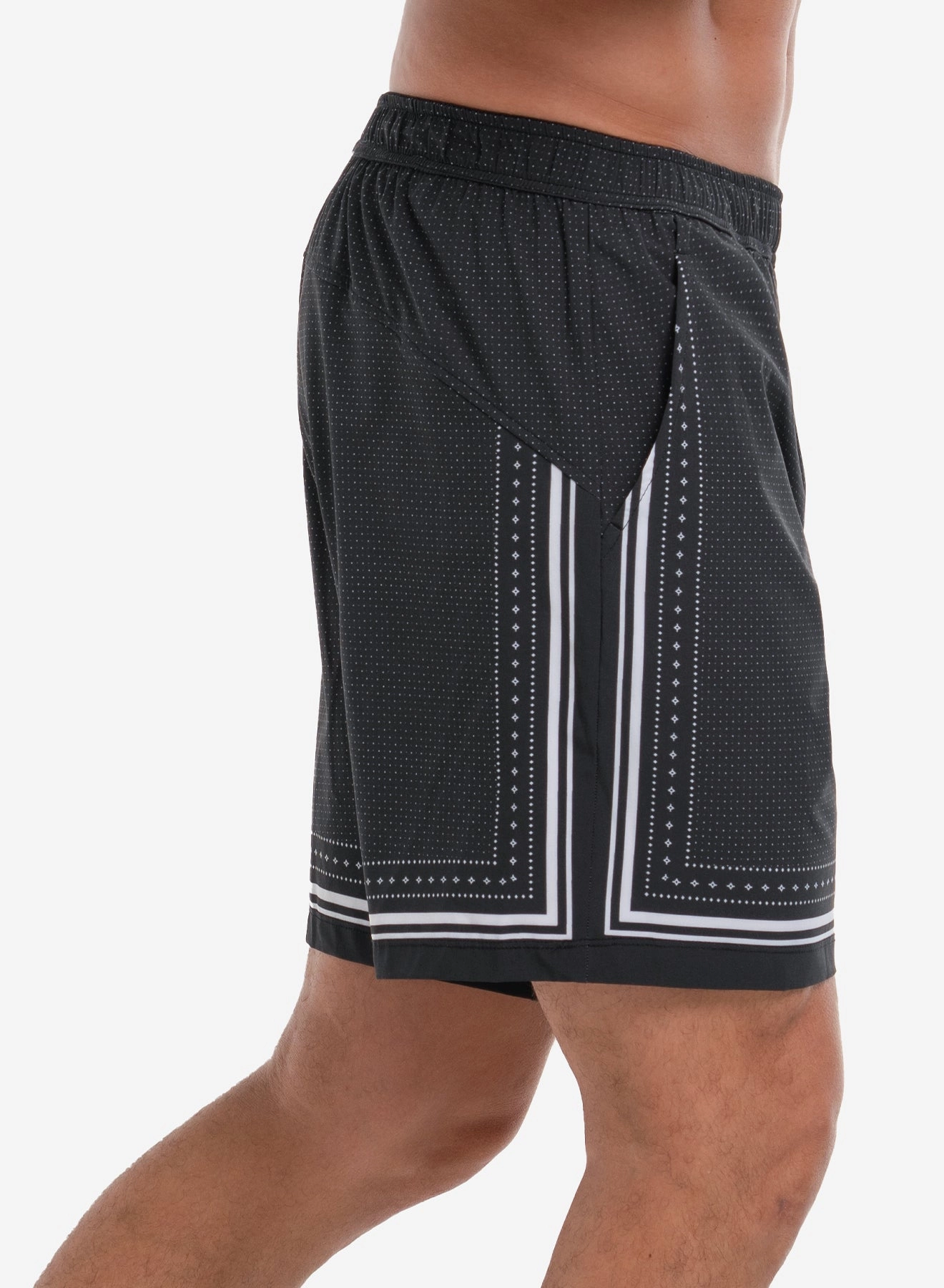 The Pickler 7 Self Fabric Tie Grid Back Panel